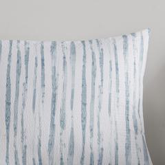 4 Piece Oversized Reversible Seersucker Comforter Set