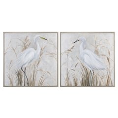 Beachin' Egrets Wall Decor