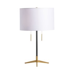 26.5" Metal Table Lamp   2Pcs Pk/3.8'