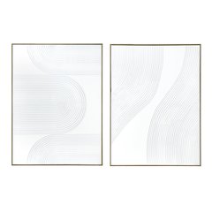 White Ways Wall Decor