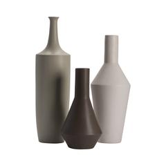 Crestview Collection Zen Japanese Inspired Bottles,Set of 3 Accessories