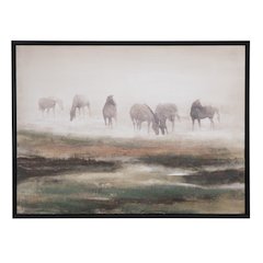 Grazing Stallions Wall Decor