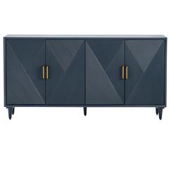 72X16X37" 4 Door Tv Sideboard