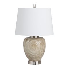 28.25"H Ceramic Table Lamp With Linen Shade