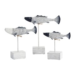 Antique Fish Statues