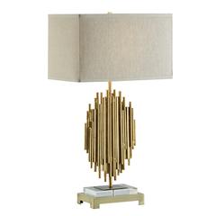 Crestview Collection CVAER962 Galveston Table Lamp Lighting