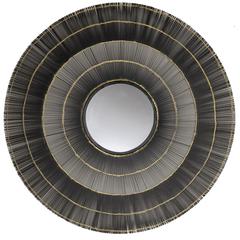 Crestview Collection 44" Mirror Glass Dia-14 1PCS UPS Pack/3.4' Wall Décor
