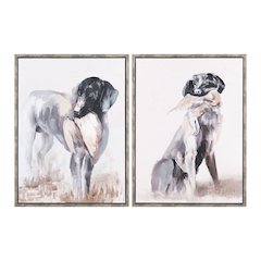 Duck Dogs Wall Decor