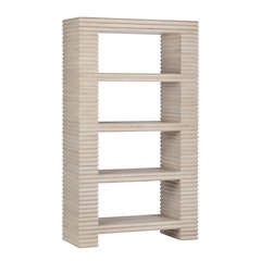4 Shelf Reeded Etagere_Bookcase