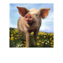 Crestview Collection 'Color De Lis' Wood Canvas
