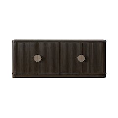 City View 82 Inch TV Console for Living Room  - Coffee Bean