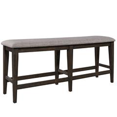 Double Bridge Counter Bench (RTA) in Dark Chestnut