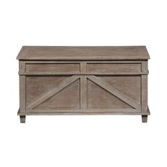 Parkland Falls Storage Trunk in Weathered Taupe