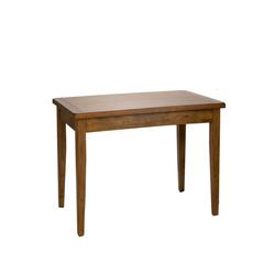 Treasures Rectangular Leg Table - Oak in Rustic Oak