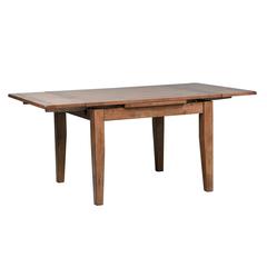 Treasures Retractable Leg Table - Oak in Rustic Oak