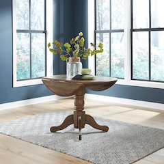 Carolina Crossing Drop Leaf Table Two 8" Leaves - Antique Honey