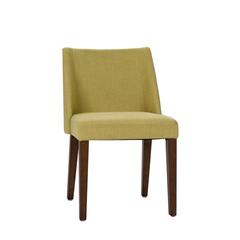 Space Savers Nido Chair - Green (RTA) in Satin Walnut