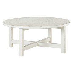 Opt 3 PcLiving Room Set Round Cocktail Table, 2 End Tables Farmhouse
