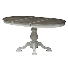 White, Pedestal Table, Pedestal Base, Quality Build
