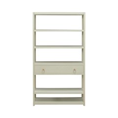 East End Accent Bookcase for Living Room Home Office - Green Mist