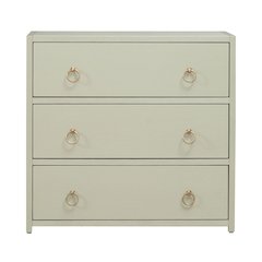 East End Accent Storage Cabinet for Living Room Hallway - Green Mist