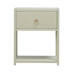 East End Shelf Accent Table for Living Room Home Storage - Green Mist