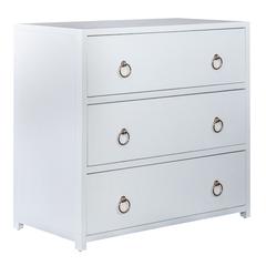 East End Accent Cabinet in Wirebrushed White