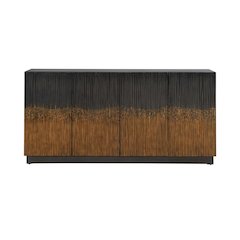Fiore 4 Door Accent Cabinet  - Satin Espresso