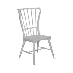 River Place Windsor Back Side Chair (RTA) - Set of 2 in Pine Solids & Veneers