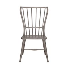 River Place Windsor Back Side Chair (RTA) - Set of 2 - Riverstone Gray &