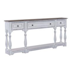 Magnolia Manor 72 Inch Hall Console Table in Antique White