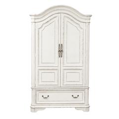 Magnolia Manor Armoire in Antique White