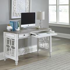 Magnolia Manor L Writing Desk in Antique White