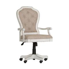 Magnolia Manor Jr Executive Desk Chair in Antique White