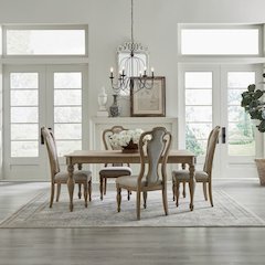 Magnolia Manor 5 Piece Rectangular Table Set - Weathered Bisque