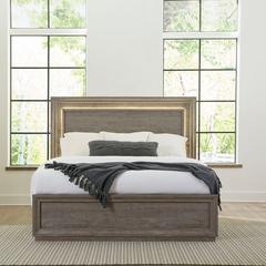 Horizons Queen Panel Bed in Graystone