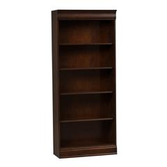 Brayton Manor Jr Executive 72 Inch Bookcase (RTA) in Cognac