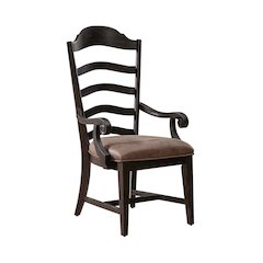 Paradise Valley Uph Ladder Back Arm Chair (RTA) - Set of 2