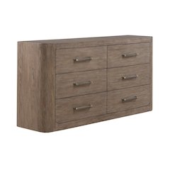 South Bend 6 Drawer Bedroom Dresser Contemporary - Burnished Clay