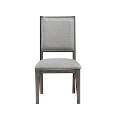 Modern Edge Uph Side Chair (RTA) - Caffe