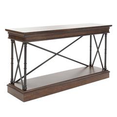 Tribeca Sofa Table in Cordovian Brown
