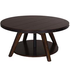 Aspen Skies Motion Cocktail Table in Russet Brown