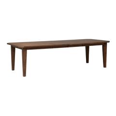 Hearthstone Ridge Rectangular Leg Table in Tobacco