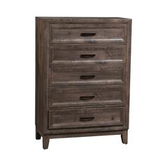 Ridgecrest 5 Drawer Chest in Cobblestone