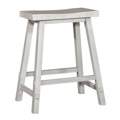 Creations 24 Inch Sawhorse Counter Stool - White in Various