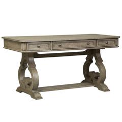 Simply Elegant Writing Desk in Heathered Taupe