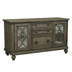 Simply Elegant Credenza in Heathered Taupe
