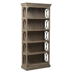 Simply Elegant Bookcase in Heathered Taupe