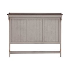 King Mantle Headboard Farmhouse White