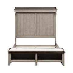 Ivy Hollow Queen Mantle Storage Bed